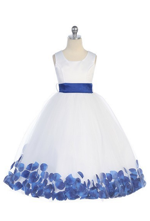 JOP KIDS-2570  BLUE ROSE DRESSES