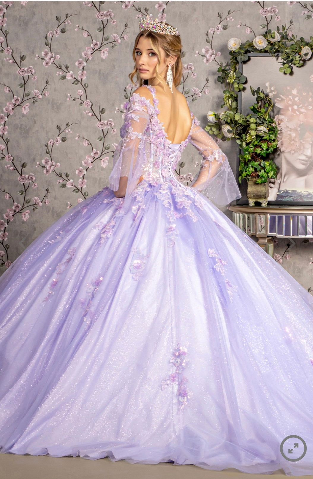 blue rose wedding dress Jacqueline Blue Rose