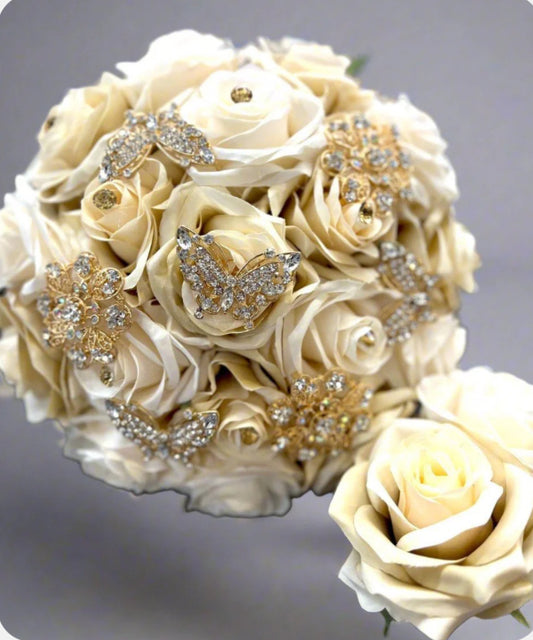 Butterfly Round Bouquet